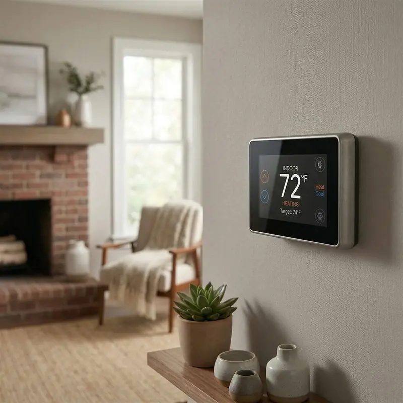 Smart thermostat installation