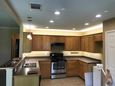 LED lighting installation